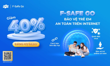 Ưu đãi F-Safe Go giảm 40% – Bảo vệ an toàn Internet mùa hè